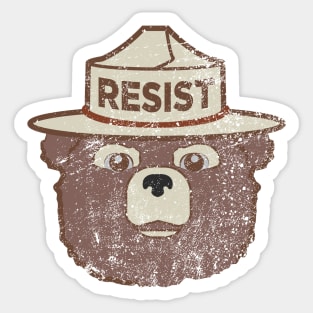 Alt National Park Service | Resist Sticker